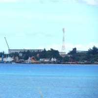 ゲートからの資材搬入はなかったが、辺野古側工区への土砂投入は行われる。