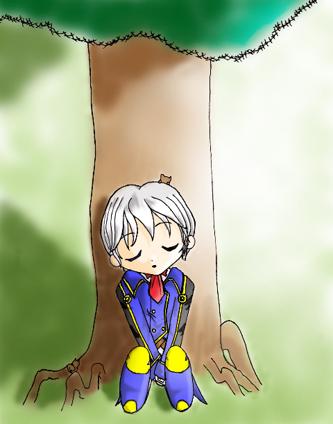 2002/X�@���j���u��L����ɕ������C���X�g�ł������j�G���������܂����B��L����̊G�Ƃ͔�ו��ɂȂ�Ȃ��ł���E�E�ق�Ə�肢�ł���ˁA��L����B