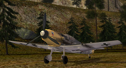 Bf109E - NXXN
